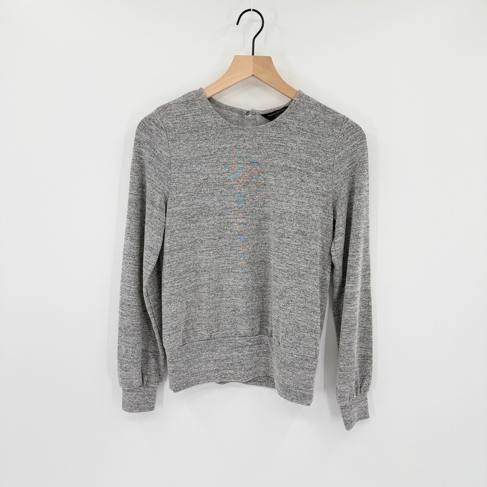 Banana Republic Luxespun Top XS Quiet Luxury Capsule Business Casual Minimalist